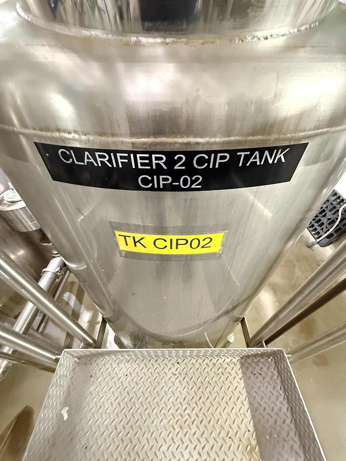 Used Used 300 Gallon Tank, 316L Stainless Steel