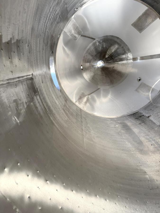 Used Used 2480 Gallon Jacketed Tank, 304 Stainless Steel