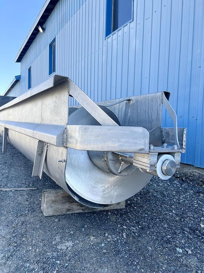 Used Used Screw Conveyor, 24’’ Diameter x 252’’ Long