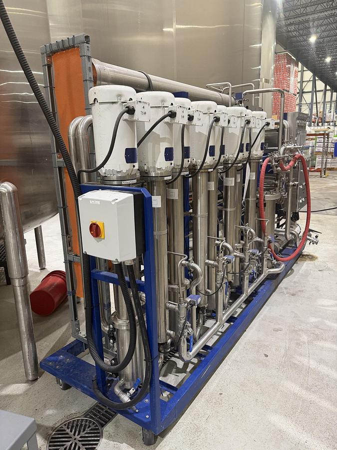 Used Used 2021 Dominion & Grimm Reverse Osmosis Concentrator – 4 Membrane Housings – 575V