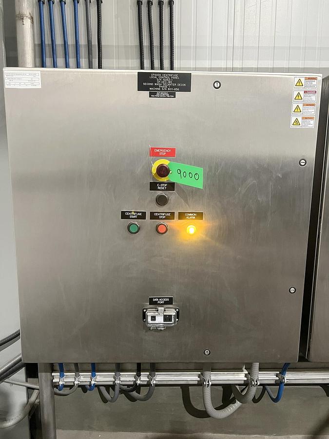 Used Used GEA Westfalia Decanter Centrifuge, Model Protein Master CF 6000