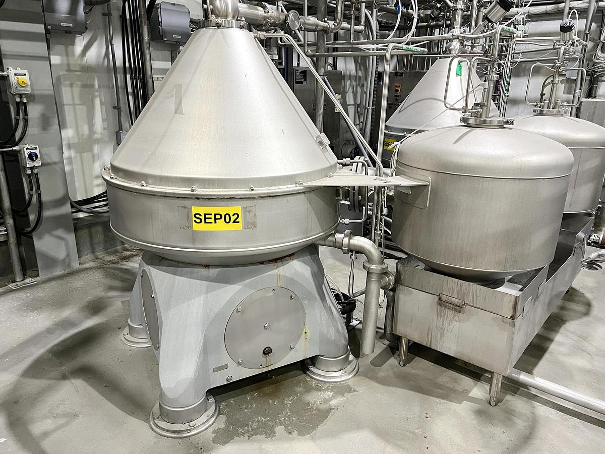 Used Used GEA Westfalia Disc Stack Centrifuge, Model SSI-300-06-772