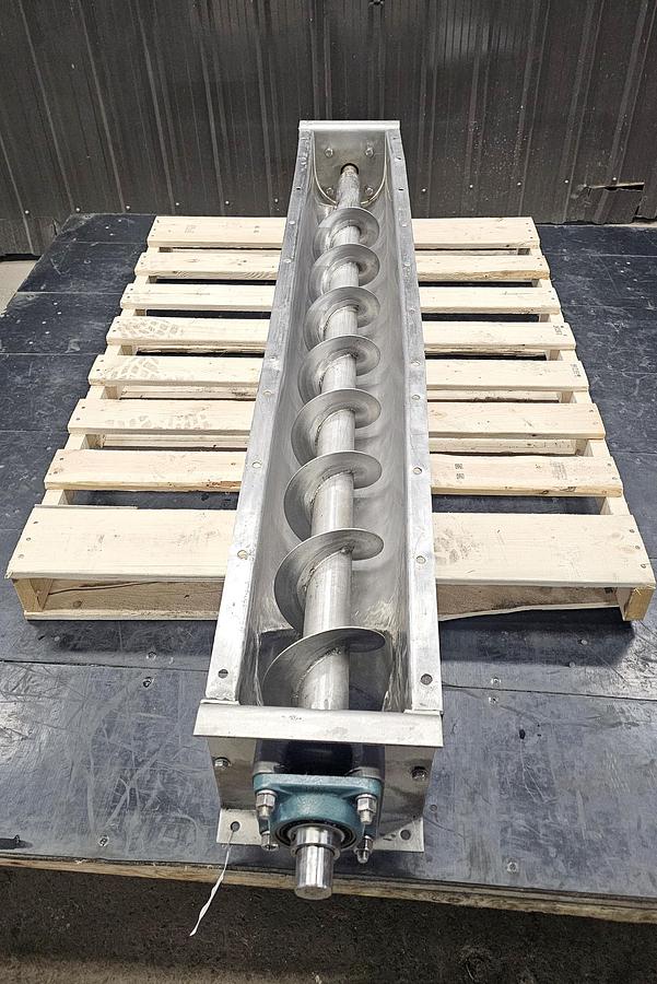Used Aaron Elgin IL Auction - Lot 38 - Screw conveyor 2 of 2