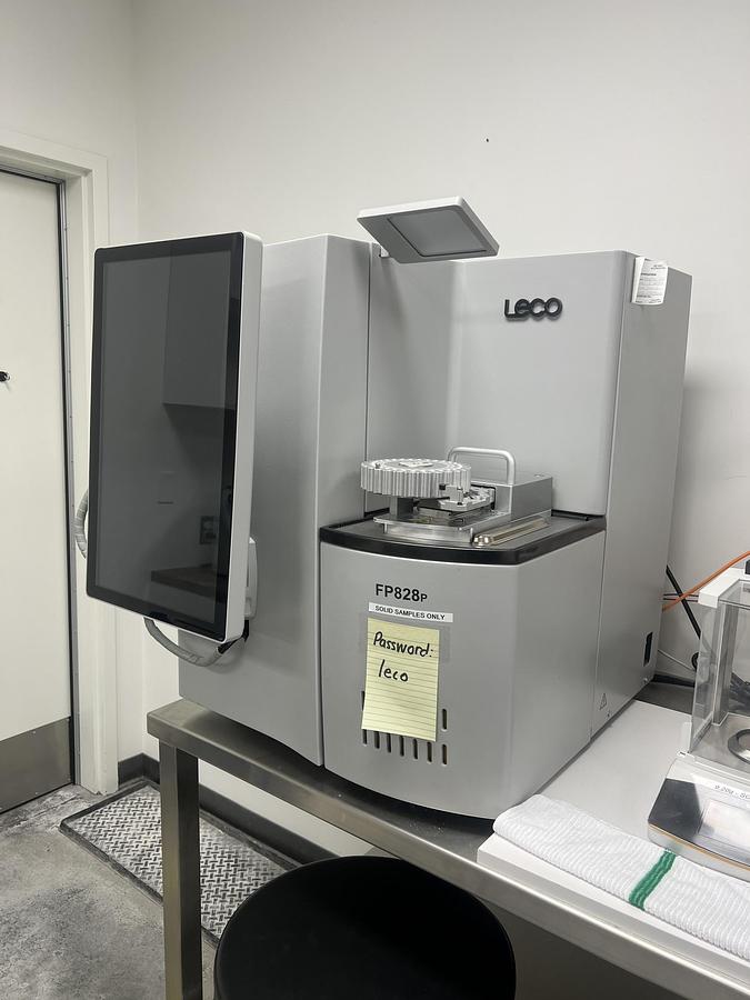 Used Used Leco Nitrogen/Protein Analyzer, Model FP828P