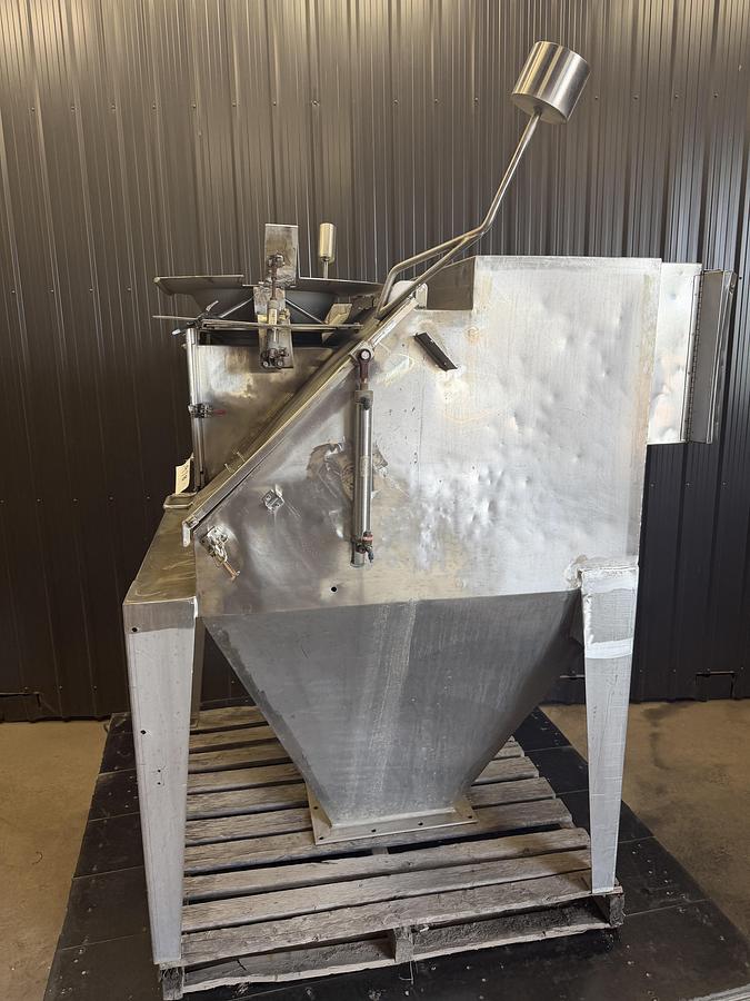 Used Used Stainless Steel Bag Dump Station