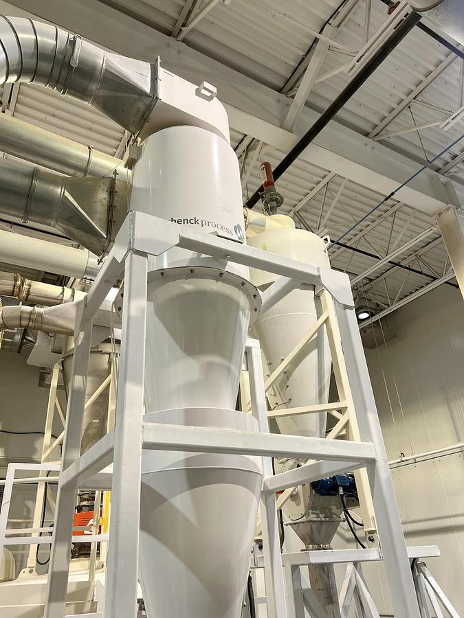 Used Used Crown Dehulling Aspirator System