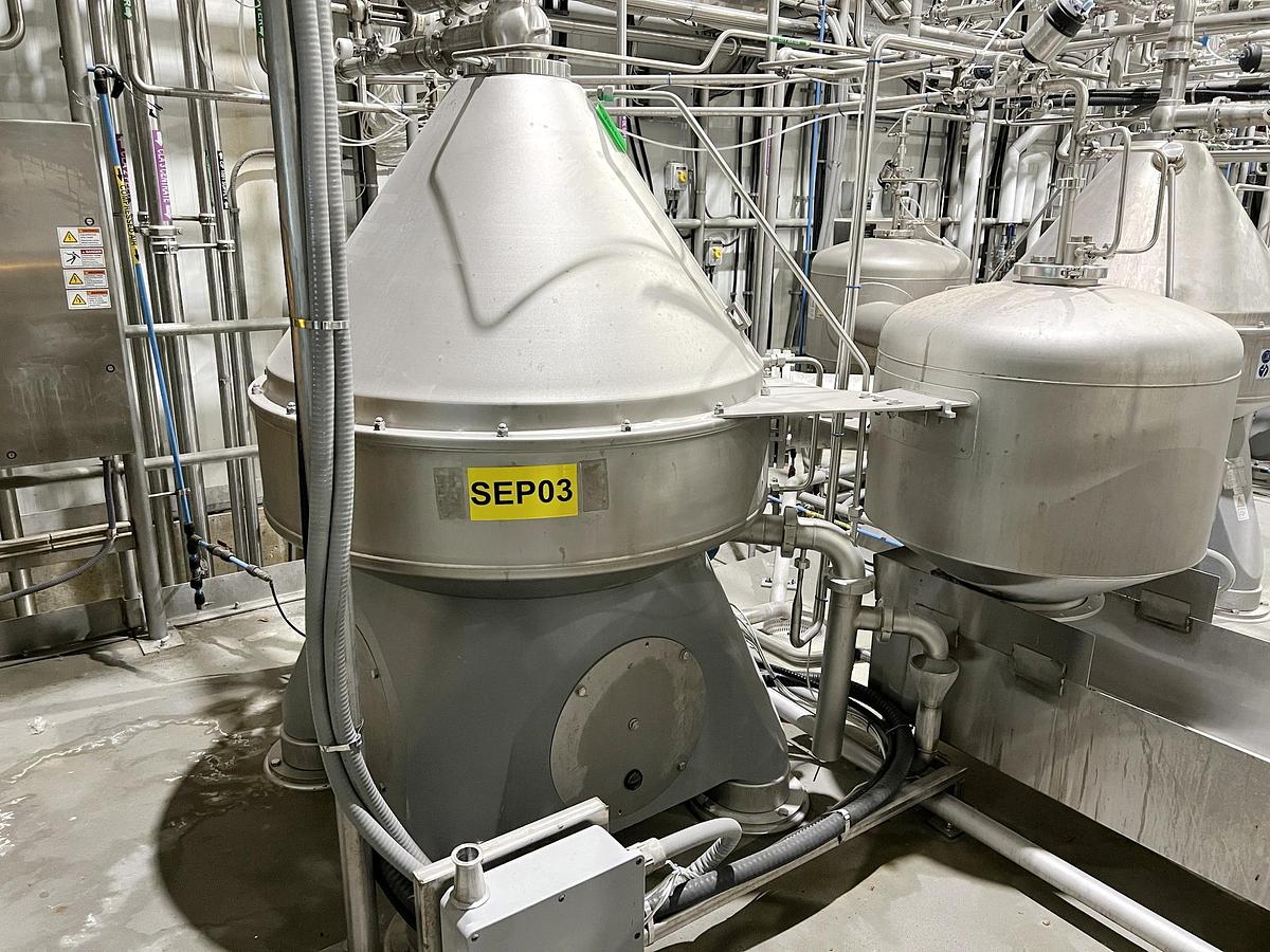 Used Used GEA Westfalia Disc Stack Centrifuge, Model SSI-300-06-772