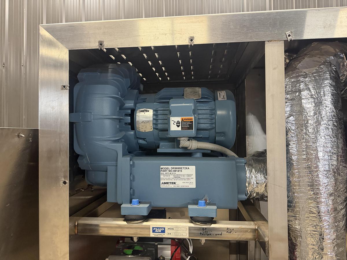 Used Used Fluid Air Fluid Bed Dryer / Granulator, Model 20L