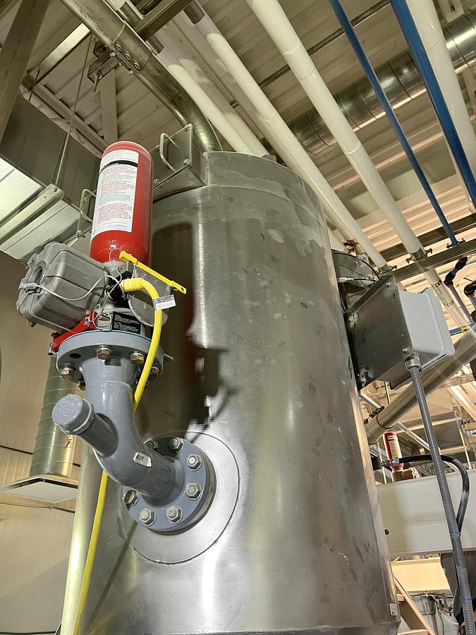 Used Used Dilute Phase Vacuum Conveying System 