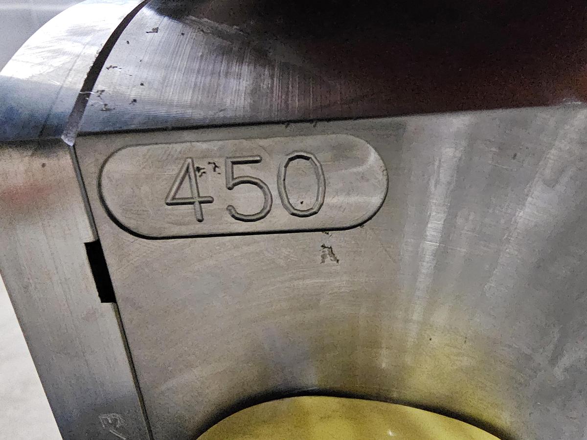 Used Used UNIBLOC Rotary Lobe Pump, Model PD450, 3 HP