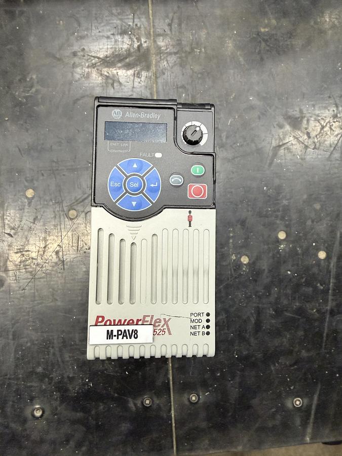 Used Used Allen-Bradley Variable Frequency Drive, Model 25B-E1P7N104, 1 HP, 460-600V