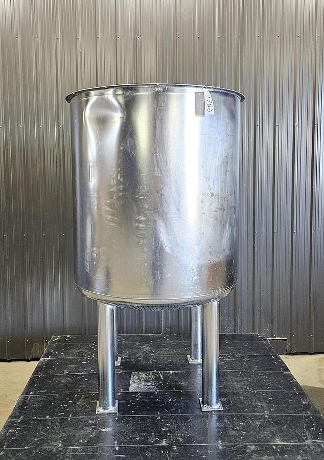 Used Used 275 Gallon Tank, Stainless Steel