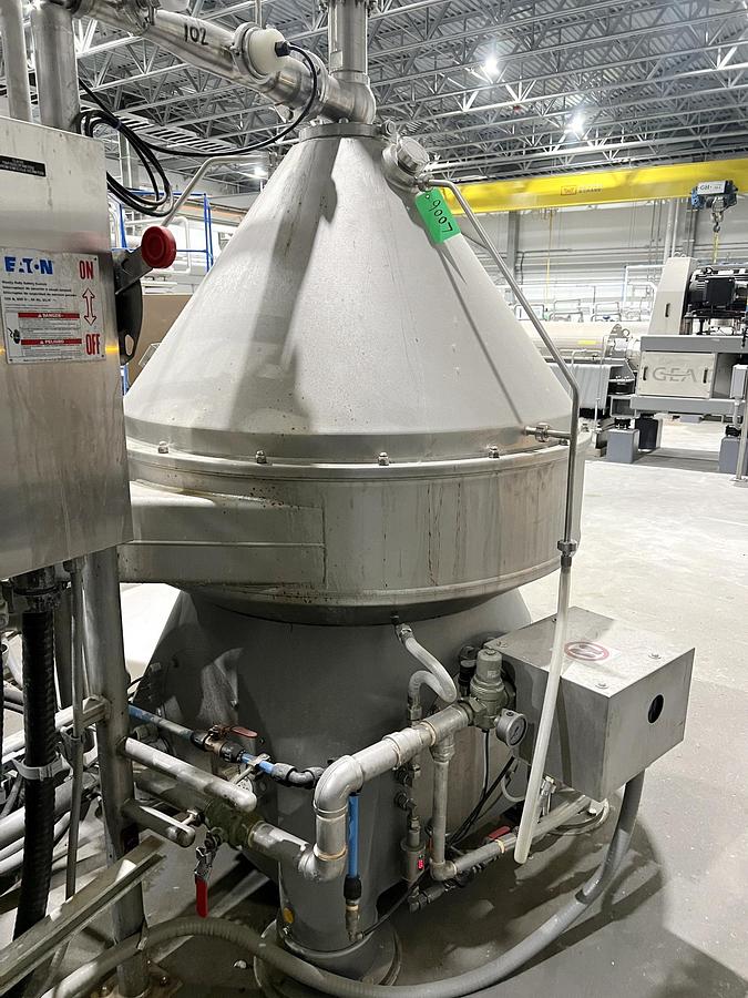 Used Used GEA Westfalia Disc Stack Centrifuge, Model SSI-300-06-772