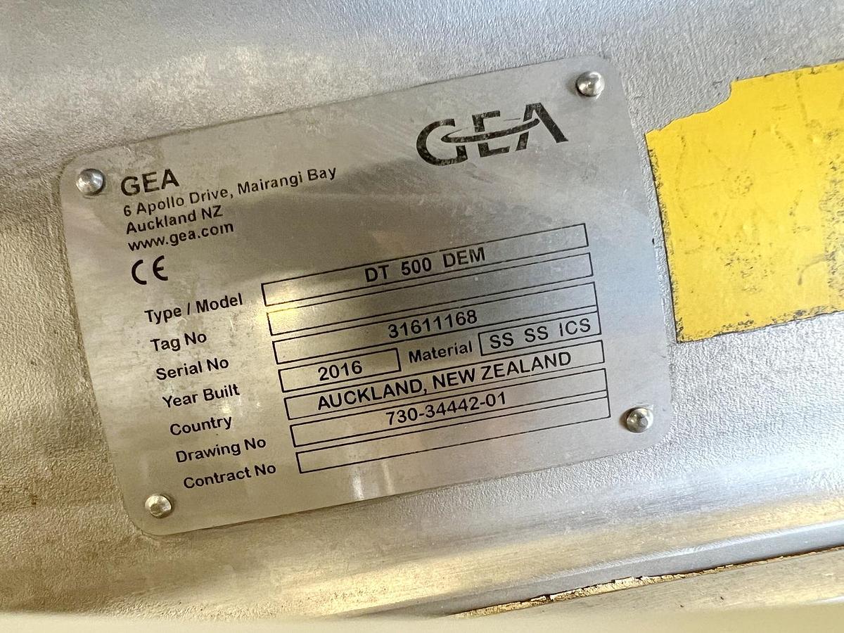 Used Used GEA Rotary Air Lock Valve, 8'' x 8''