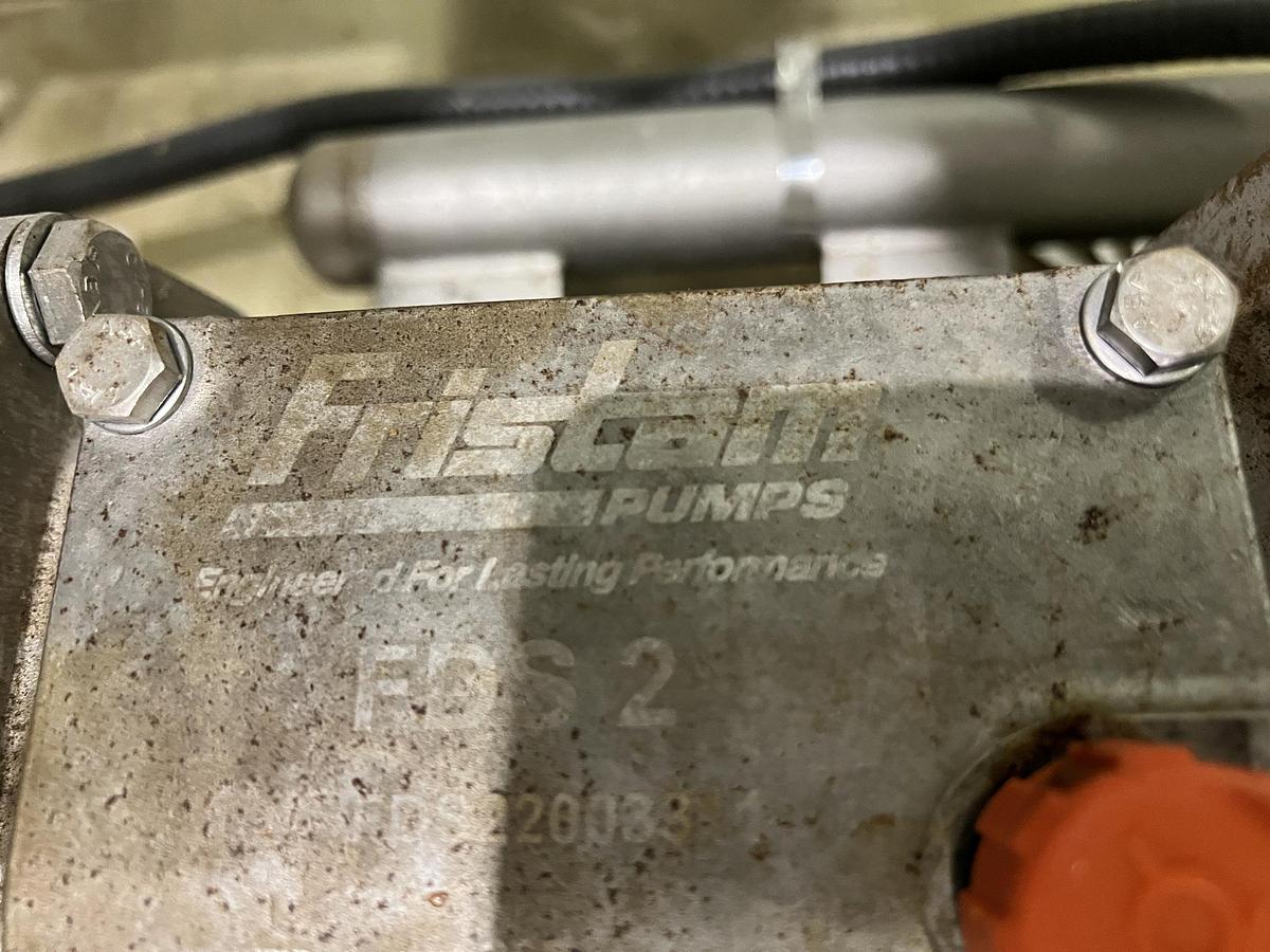Used Used Fristam Twin Screw Pump, Model FDS2