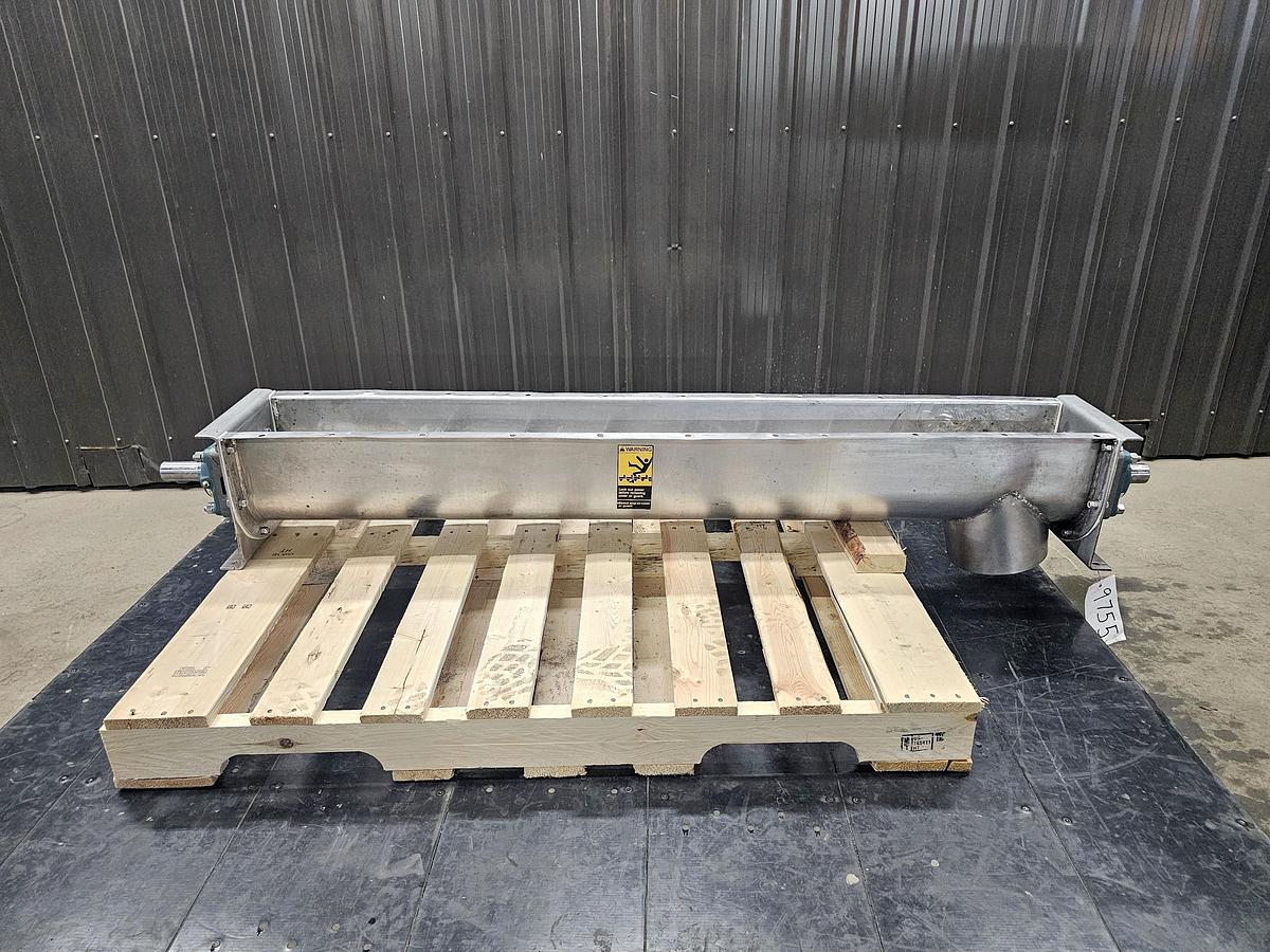 Used Aaron Elgin IL Auction - Lot 38 - Screw conveyor 2 of 2