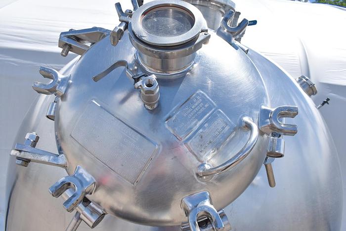 Used Used 500 Gallon Hamilton Jacketed Tank (Kettle), Evaporator