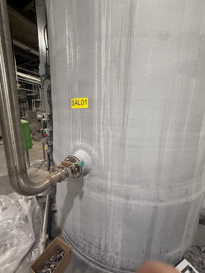 Used Used 3528 Gallon Tank, Fiberglass Reinforced Plastic Water Tank