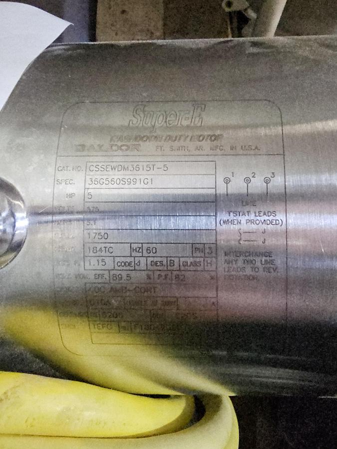 Used TCL Auction - Maple Leaf Foods - Ontario - Lot 45 - Pump