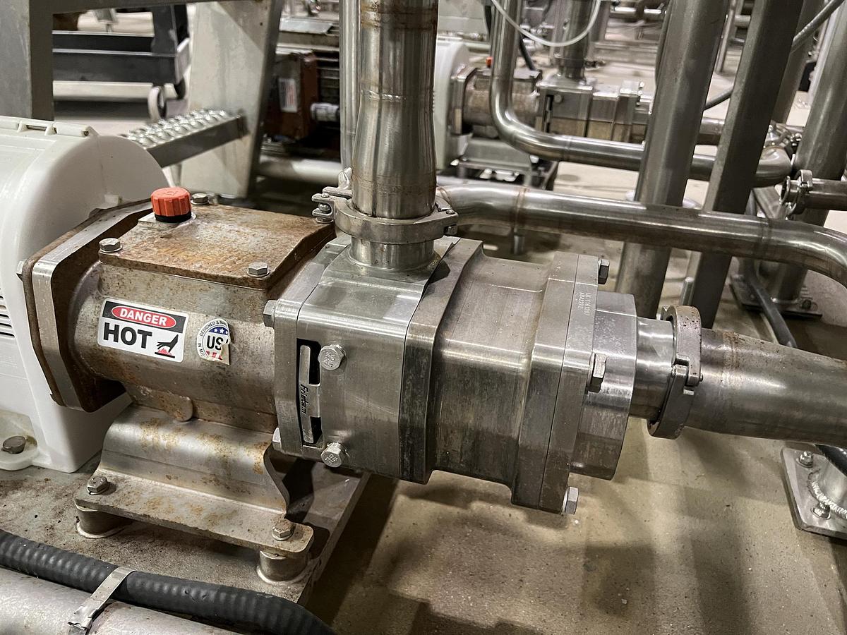 Used Used Fristam Twin Screw Pump, Model FDS2