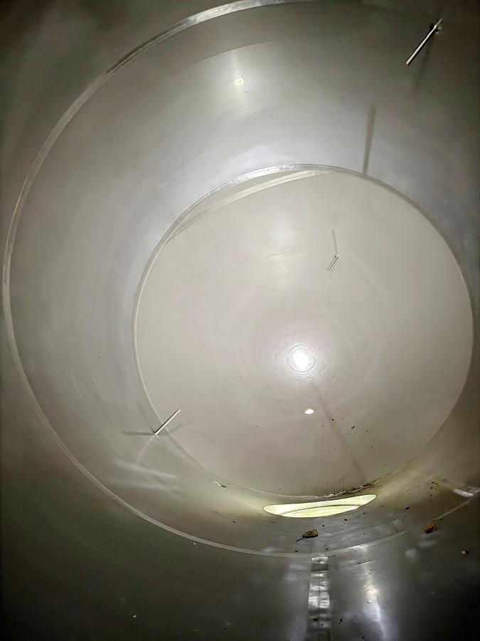 Used Used 2480 Gallon Jacketed Tank, 304 Stainless Steel