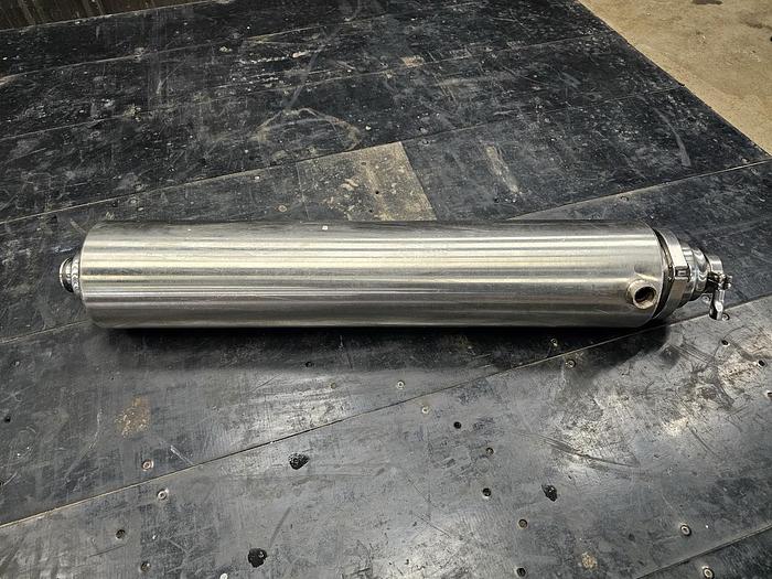 Used USED FILTER, BASKET TYPE, 1.5" INLET/OUTLET, STAINLESS STEEL, JACKETED