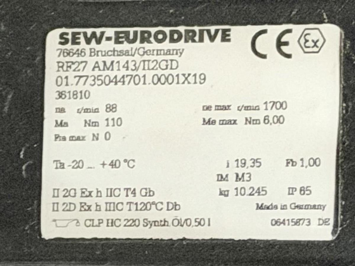 Used Used GEA Westfalia Clarifier Skid, Model GSC 18-06-577