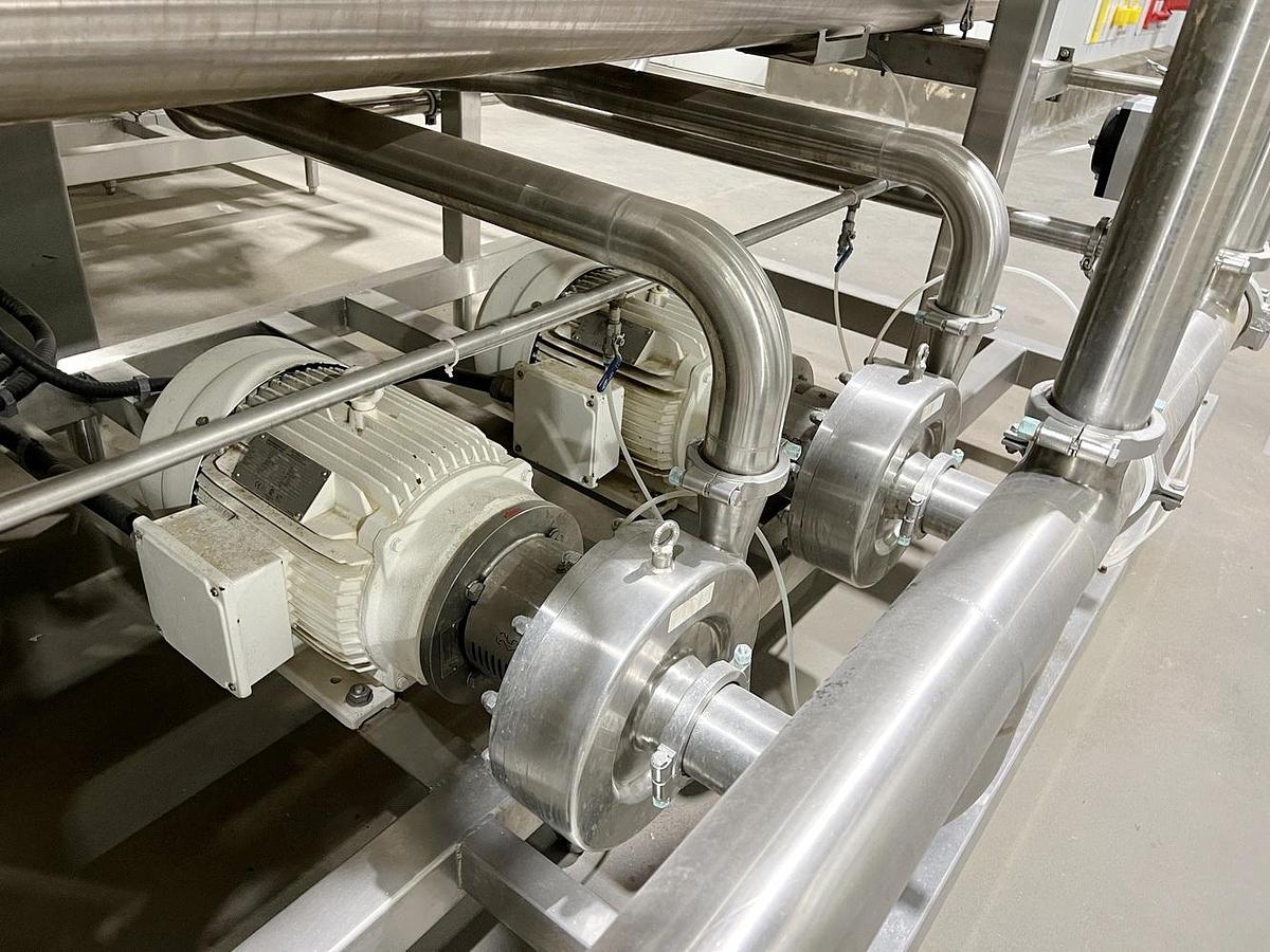 Used Used 4 Stage Nano Filtration System, With Pumps, Heat Exchanger, Tanks