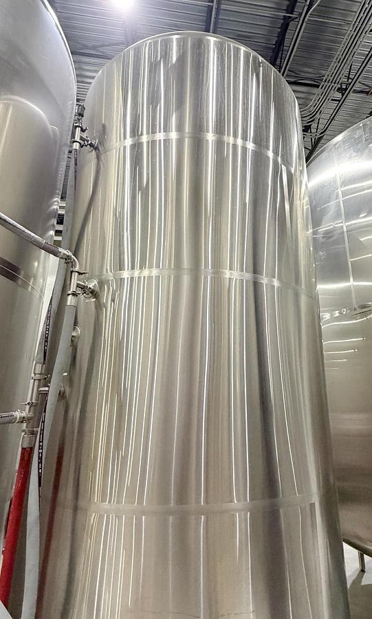 Used Used 4650 Gallon Jacketed Tank, 304 Stainless Steel