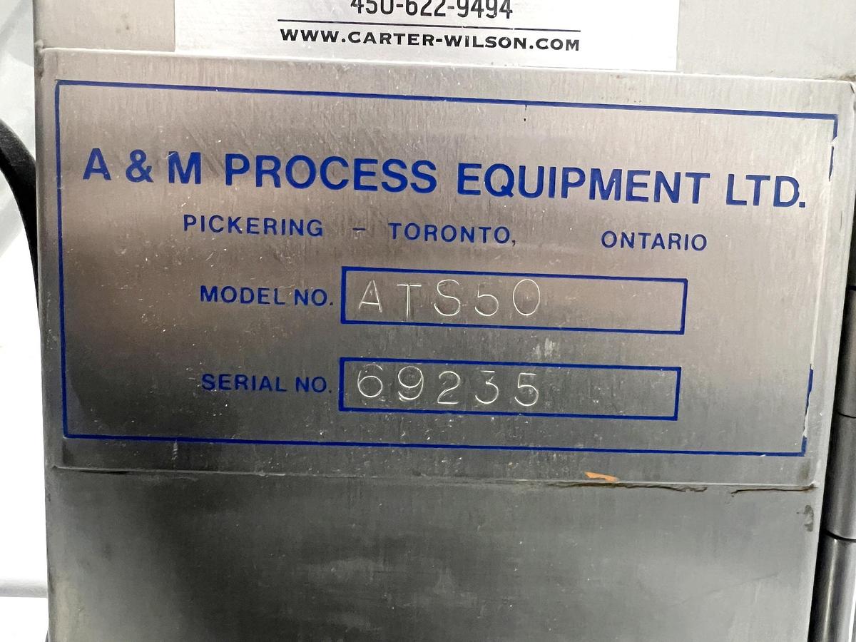 Used Used A&M Process Twin Shell Blender, 5 Cubic Feet