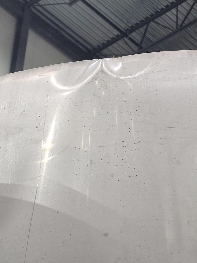 Used Used 7500 Gallon DCI Jacketed Tank, 304 Stainless Steel