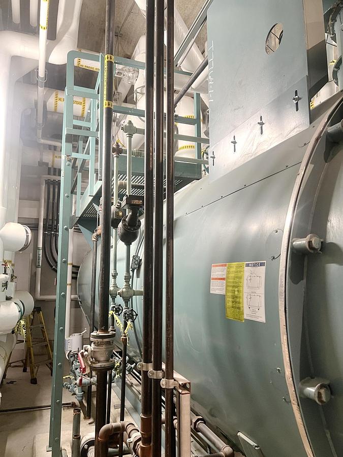 Used Used Cleaver Brooks Boiler, Model CBEX-DE 700-800-150ST