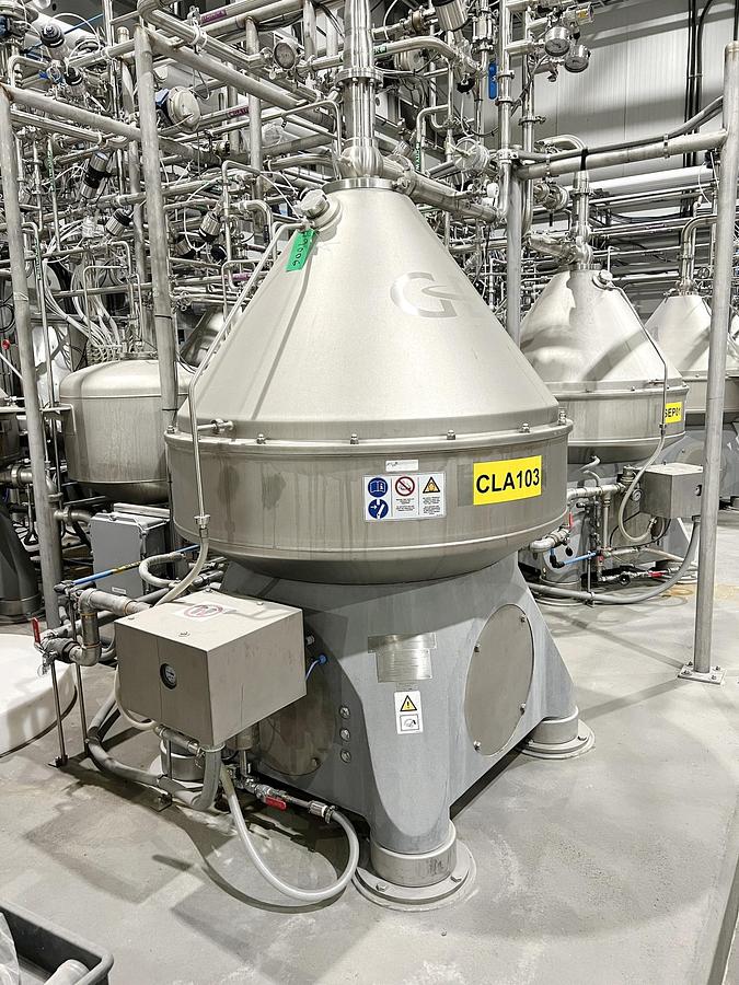 Used Used GEA Westfalia Disc Stack Centrifuge, Model SSI-300-06-772