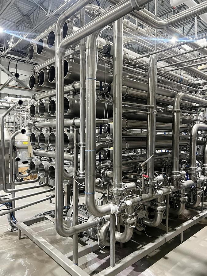 Used Used Ultrafiltration Skid (UF2) - 9 Stage Ultrafiltration System