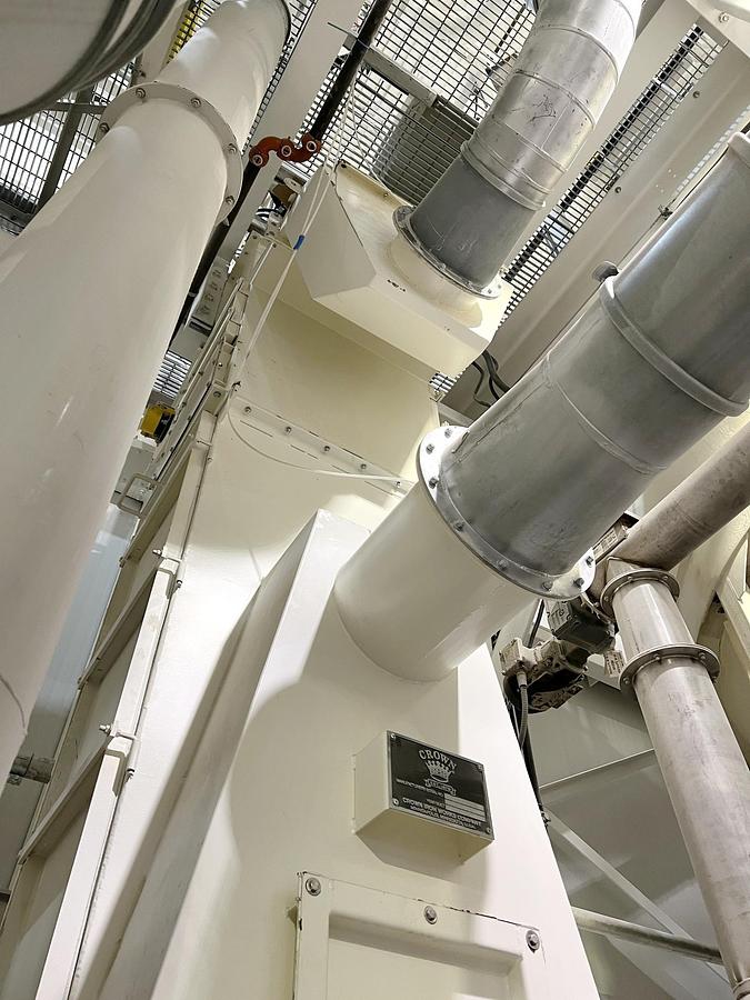 Used Used Crown Dehulling Aspirator System