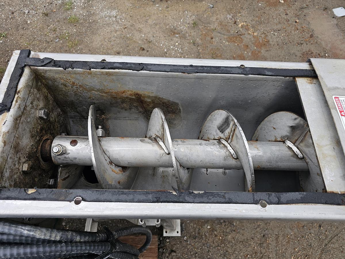 Used Used Law Marot Milpro screw conveyor, 10'' Wide x 360'' Long