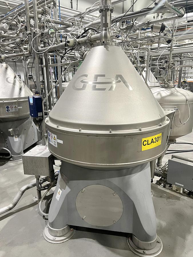 Used Used GEA Westfalia Disc Stack Centrifuge, Model SSI-300-06-772