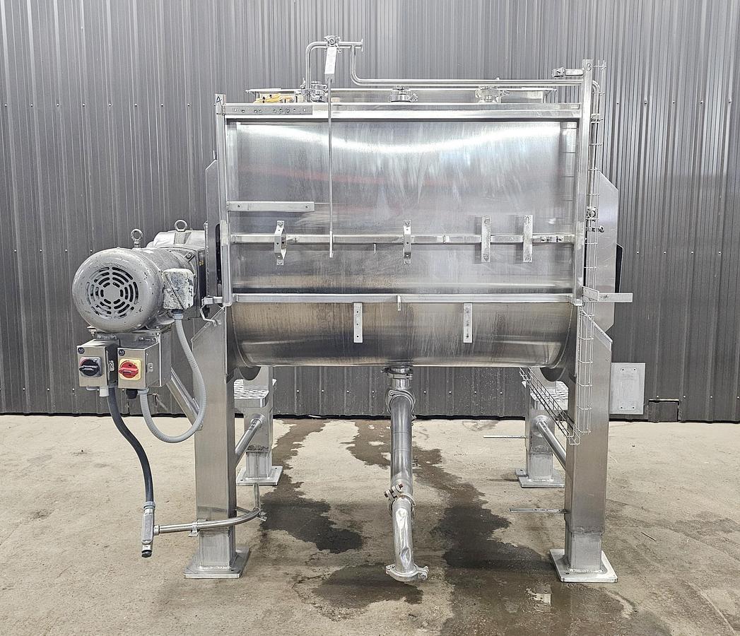 Used ANTO SEE NOTES - Harry Davis NY - Lot 217 - 400 Gal Feldmeier Ribbon Mix Tank