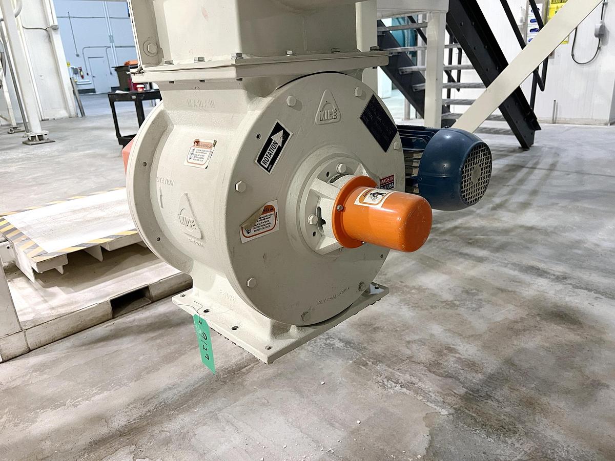 Used Used Kice XP Venturi Jet Filter, With Rotary Airlock & Fan