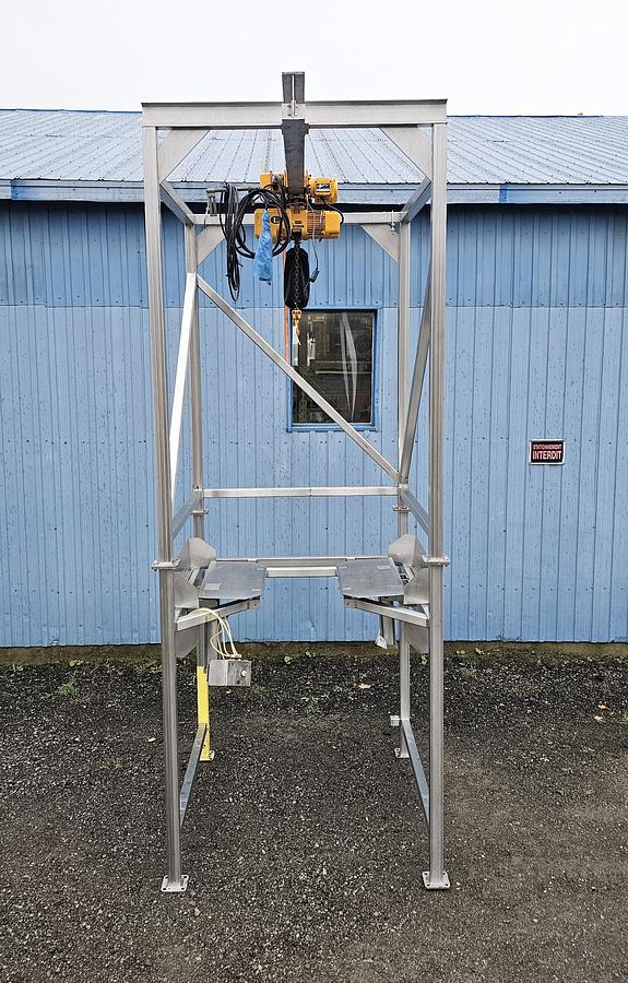 Used ****Metcalfe Auctions Mississauga - Lot 112 Hapman bulk bag unloader