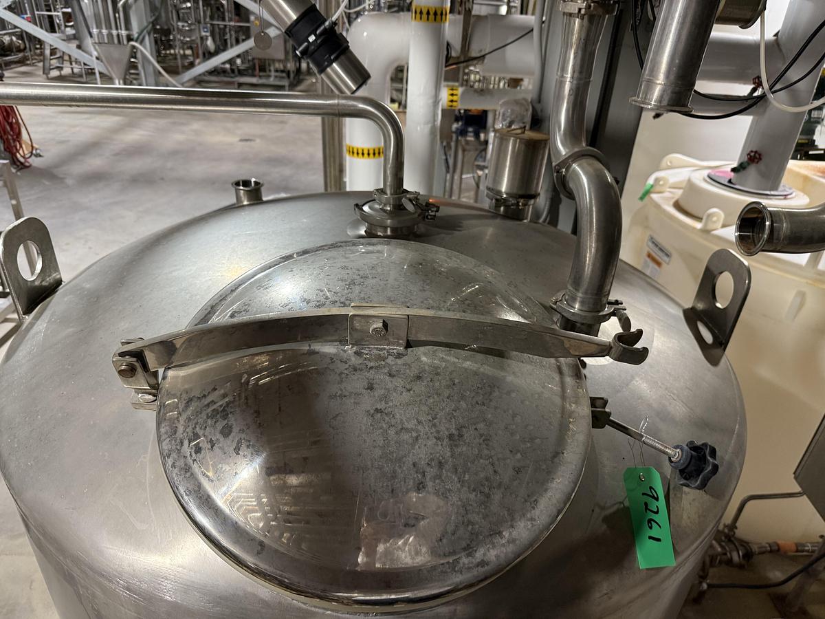 Used Used 500 Gallon Tank, 316L Stainless Steel