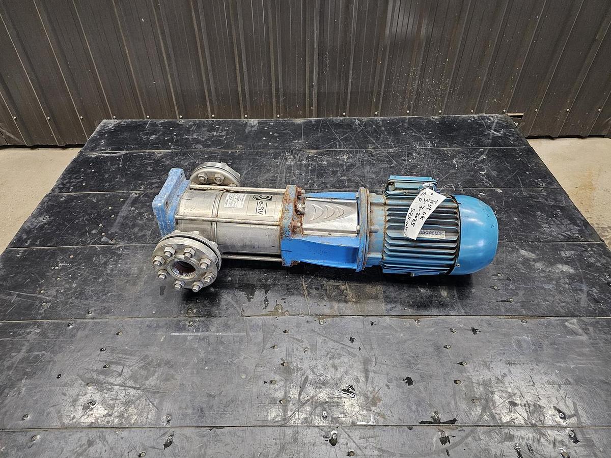 Used Used Goulds Centrifugal Inline Pump, 2'' x 2'', 5 HP