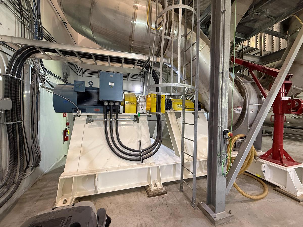 Used Used Bepex PCX Dispersion Dryer Package