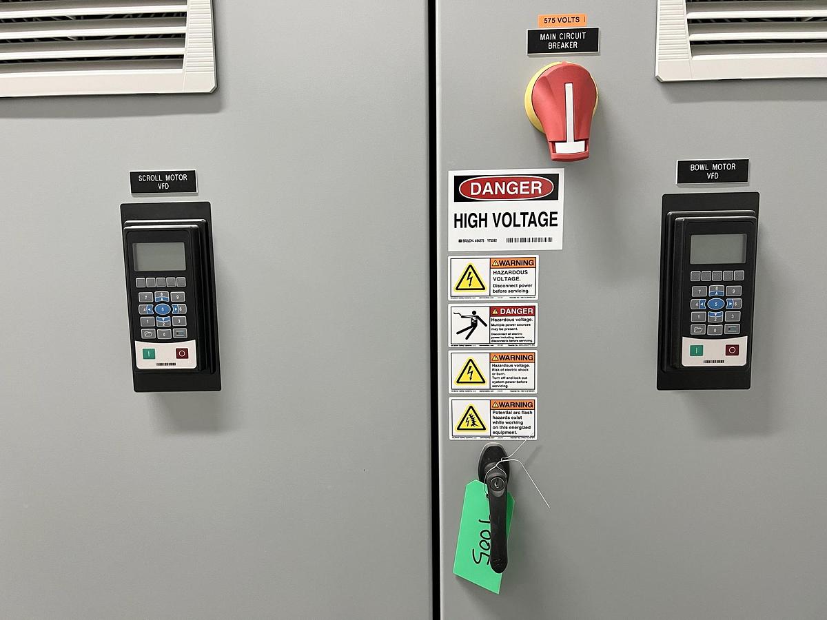 Used Used GEA Westfalia Decanter Centrifuge, Model Protein Master CF 7000