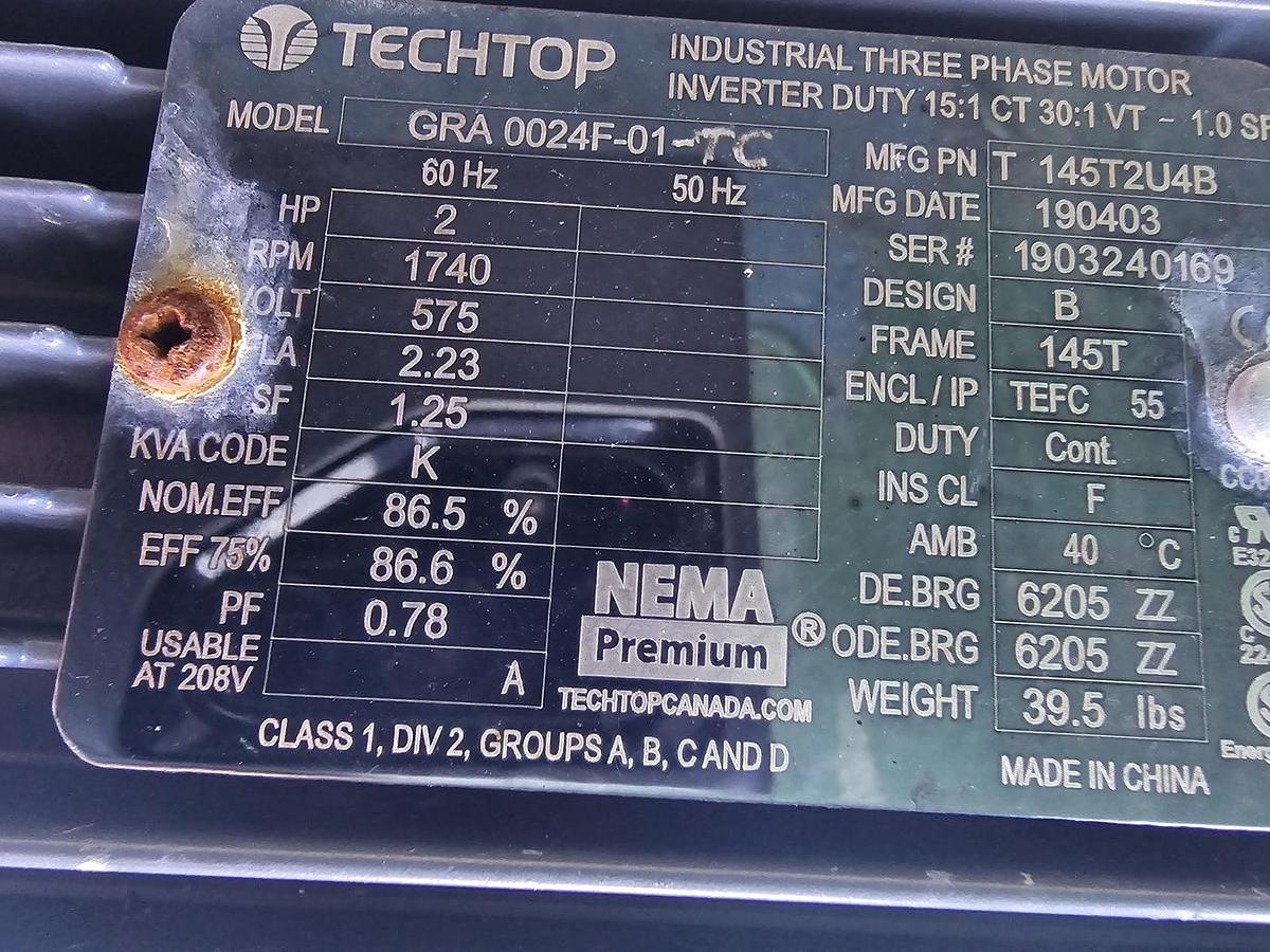 Used Used Holoflite Screw Conveyor/Dryer, 14'' Diameter X 168'' Long