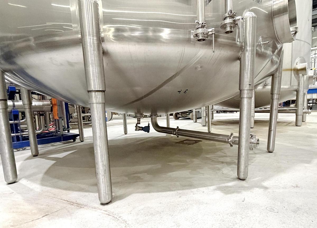 Used Used 17,000 Gallon DCI Tank, 304 Stainless Steel