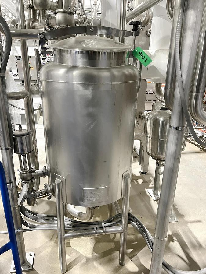 Used Used 50 Gallon Tank, 316L Stainless Steel