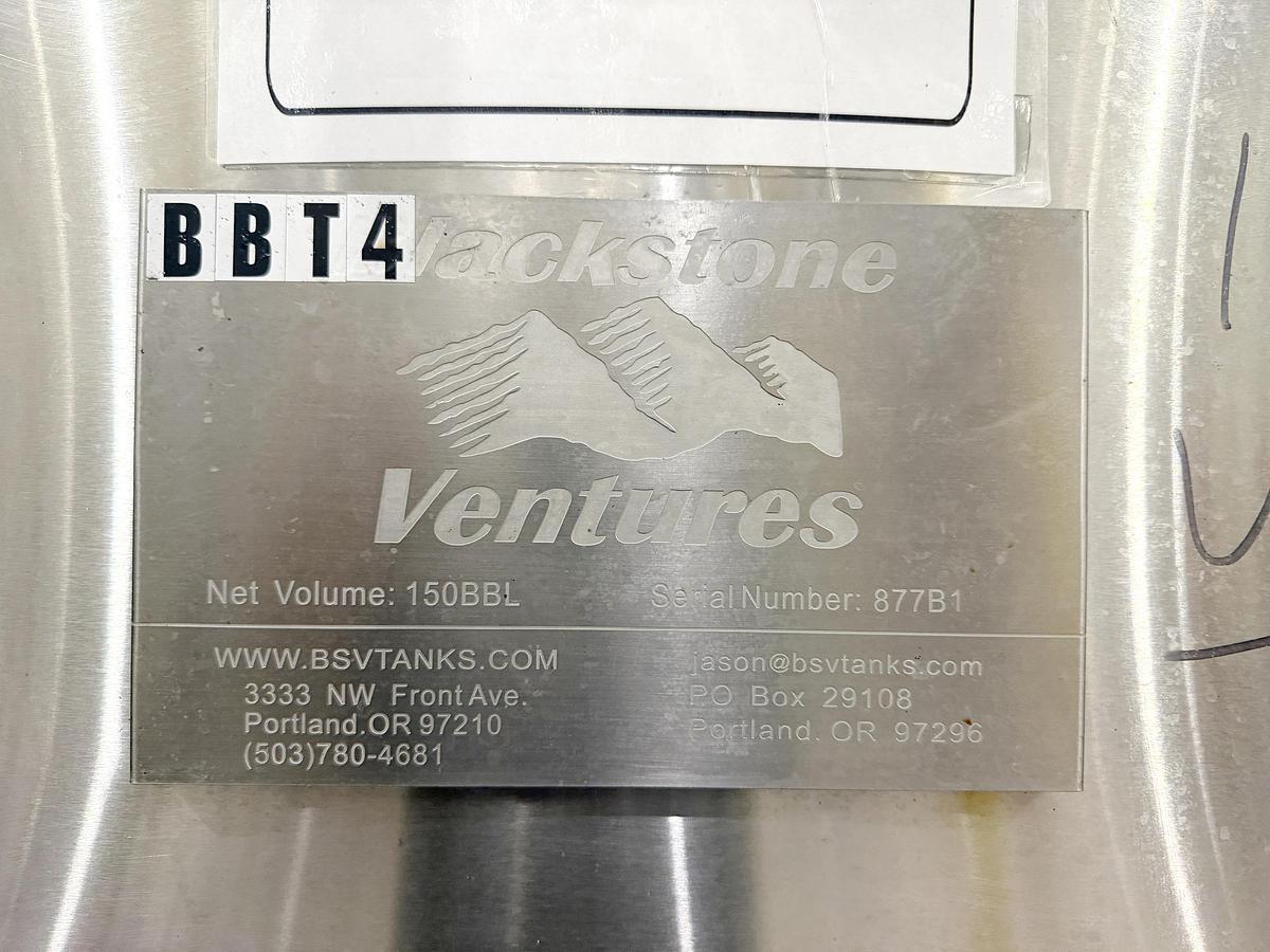 Used Used 4650 Gallon Jacketed Tank, 304 Stainless Steel