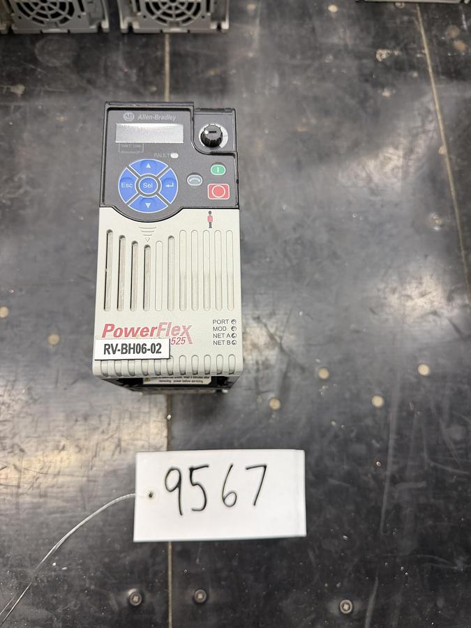 Used Used Allen-Bradley Variable Frequency Drive, Model 25B-E1P7N104, 1 HP, 460-600V
