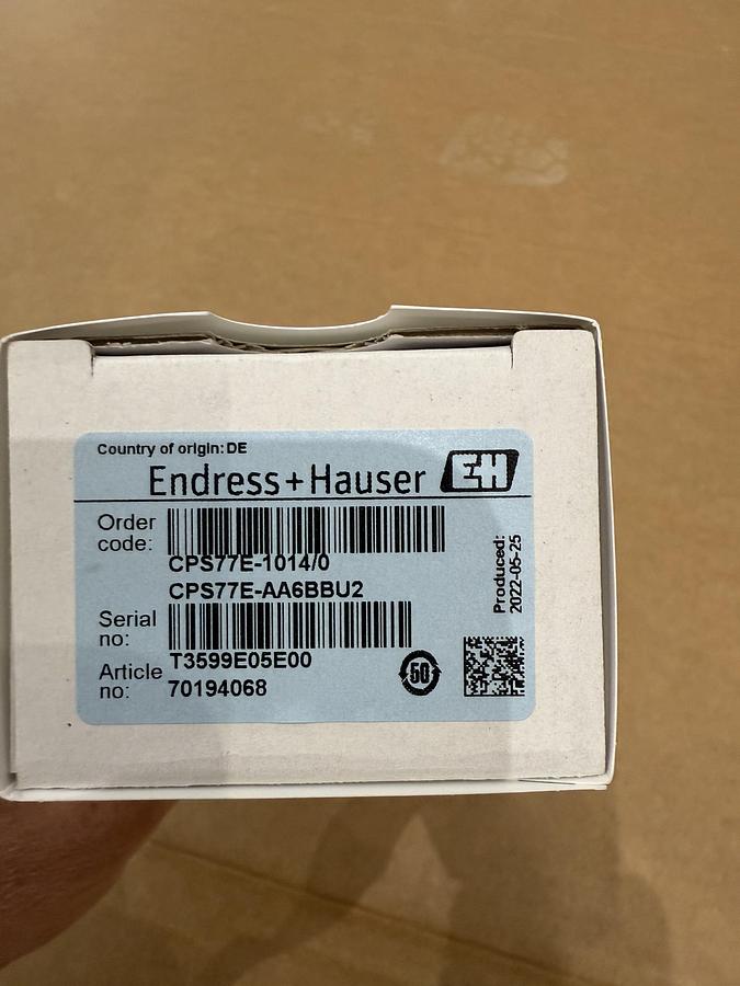 Used Unused Endress + Hauser Memosens Sensors (QTY: 30)